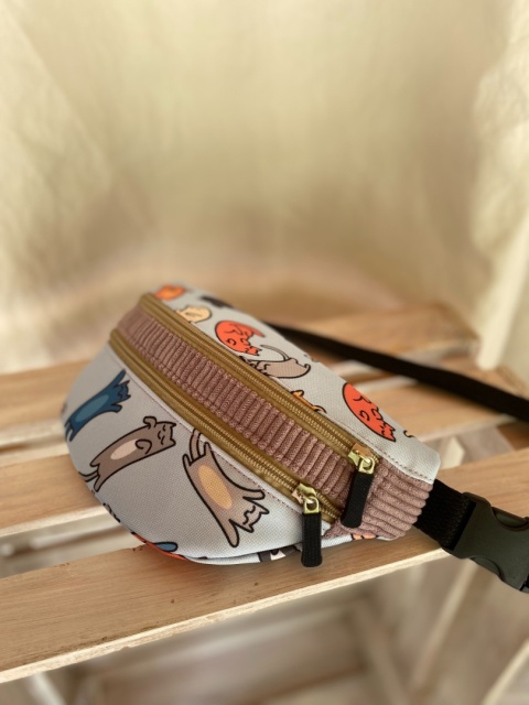 Nerka z tkaniny wodoodpornej w Kotki i sztruksu