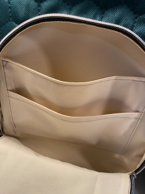 Plecak zieleń i żuczki