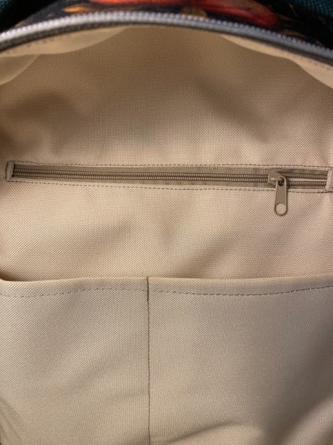 Plecak zieleń i żuczki