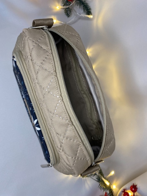 Torebka Tala z tkanin wodoodpornych Śnieżynka