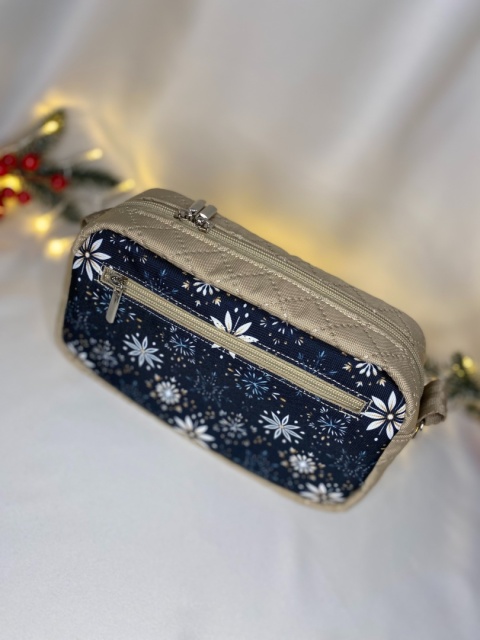 Torebka Tala z tkanin wodoodpornych Śnieżynka